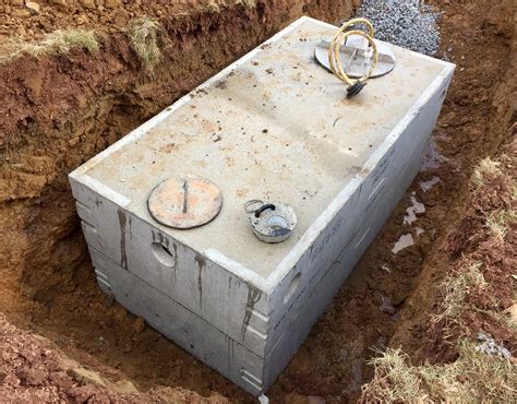 1000 gallon precast concrete septic tank